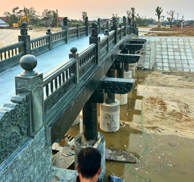 ĐÁ MỸ NGHỆ NHẬT HÀ THI CÔNG ĐỀN THỜ LÊ ĐỨC TUY: TUYỆT TÁC ĐÁ TẠI DI TÍCH QUỐC GIA