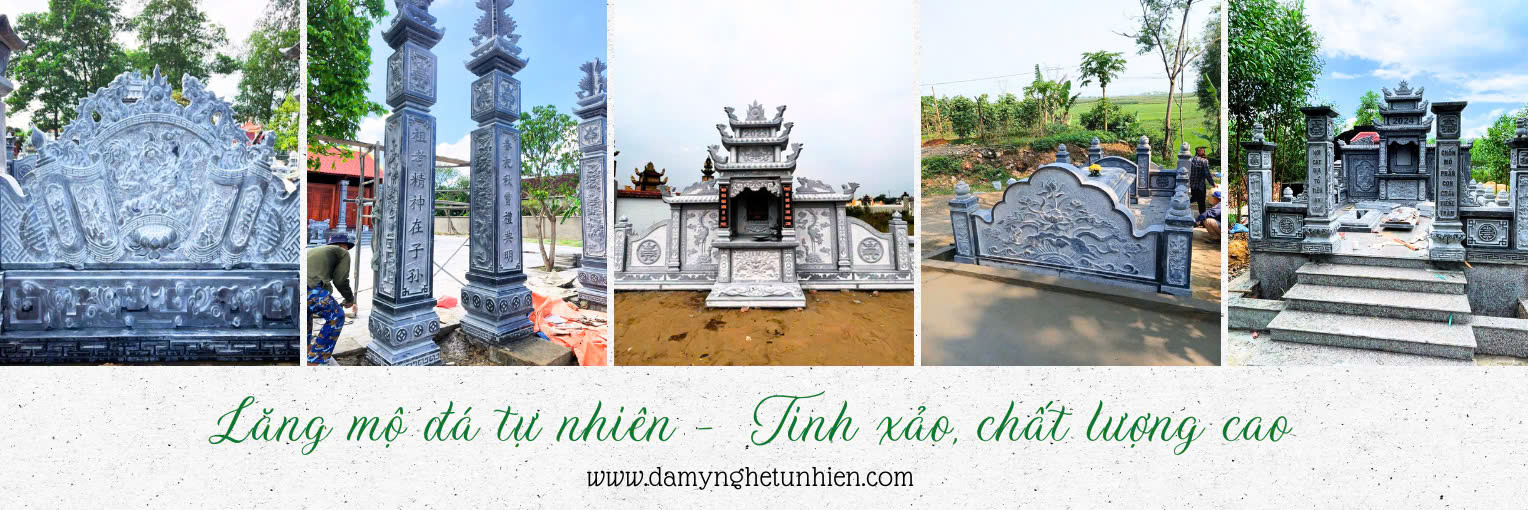 HẢI SƠN - Chuyên thi công đá mỹ nghệ, lăng mộ, bia mộ đá uy tín