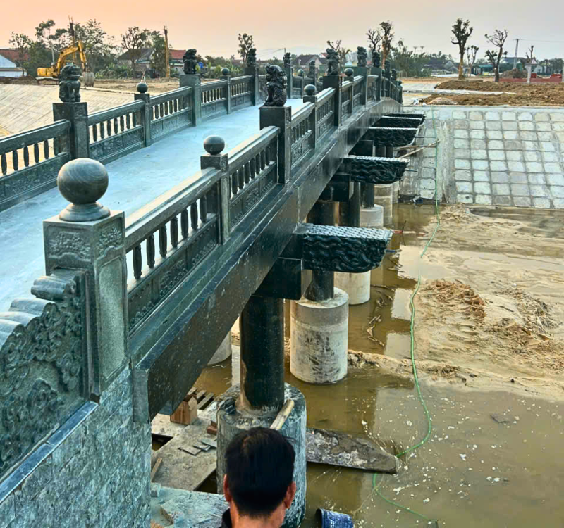 ĐÁ MỸ NGHỆ NHẬT HÀ THI CÔNG ĐỀN THỜ LÊ ĐỨC TUY: TUYỆT TÁC ĐÁ TẠI DI TÍCH QUỐC GIA